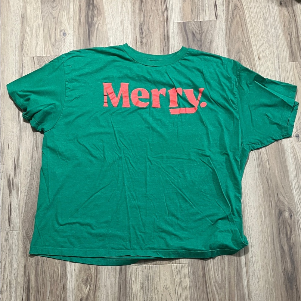 MAD Engine 4XB Green Merry Short Sleeve T-Shirt
